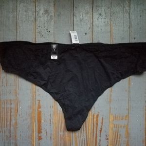 Torrid 4 Black Thong